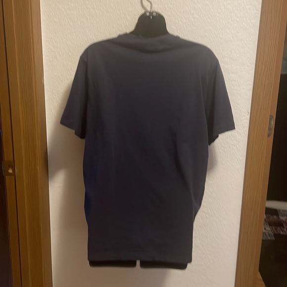 Michael Kors Mens Large navy scoop neck tee - Picture 3 of 8